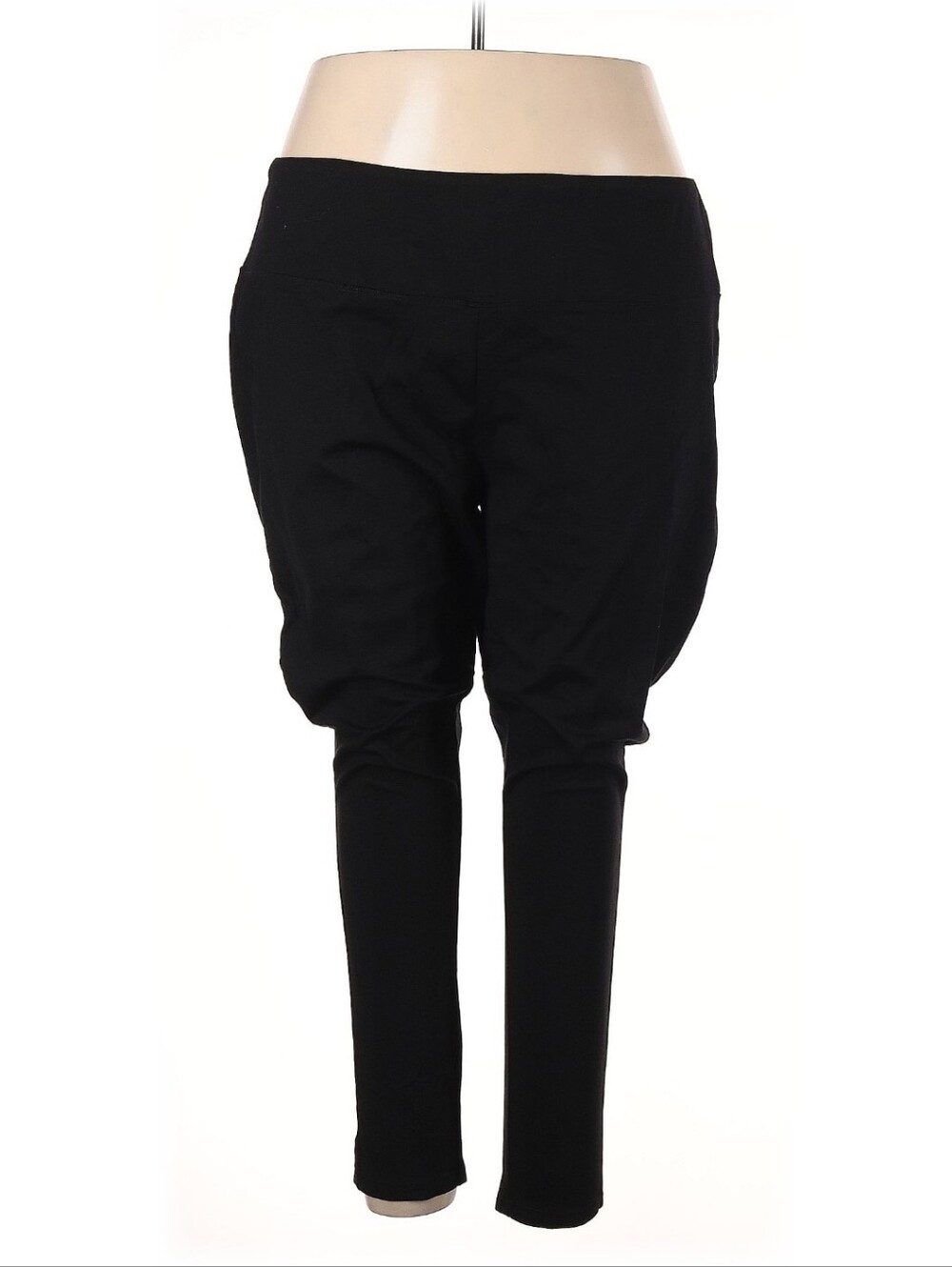 Black Slim Plus Size Leggings